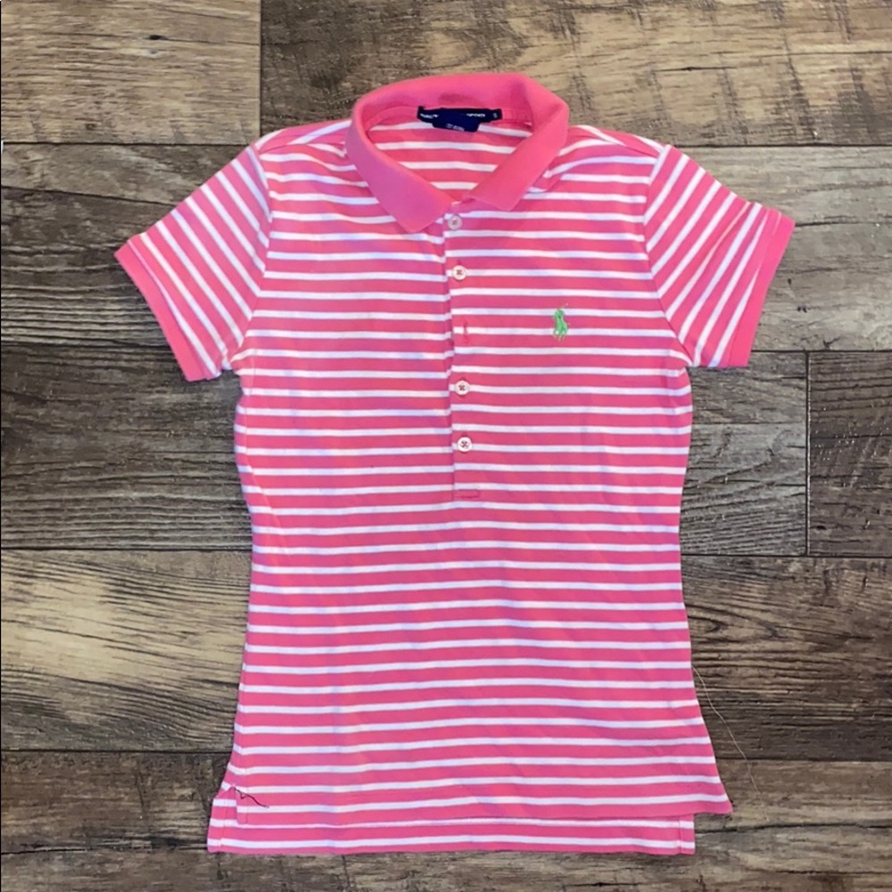 Ralph Lauren Sport Striped Polo Shirt